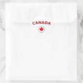 Sticker Rond Canada (Sac)