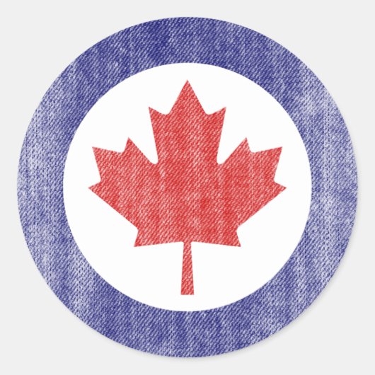 STICKER ROND CANADA (Devant)