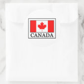 Sticker Rond Canada (Sac)