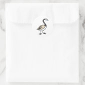 Sticker Rond Canada Goose (Sac)