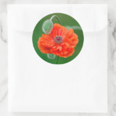 Sticker Rond Canada, Nouveau-Brunswick, , (Sac)