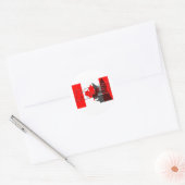 Sticker Rond CanadaK9 (Enveloppe)