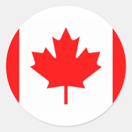 Sticker Rond Canadienne (Devant)