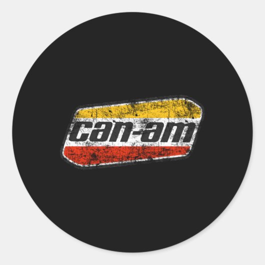 Sticker Rond Canam Original Atv Utv Off Road (Devant)