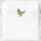 Sticker Rond Canard Boiteux (Sac)