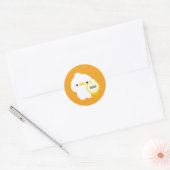 Sticker Rond Canard Certifié Déjanté (Enveloppe)