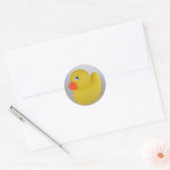Sticker Rond Canard en caoutchouc (Enveloppe)