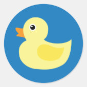 Sticker Rond Canard en caoutchouc (Devant)