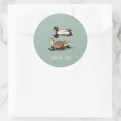Sticker Rond Canards colverts (Sac)