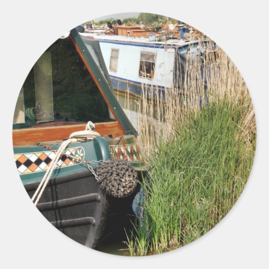 STICKER ROND CANAUX (Devant)