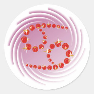 Sticker Rond Cancer 22 juin au 22 juillet