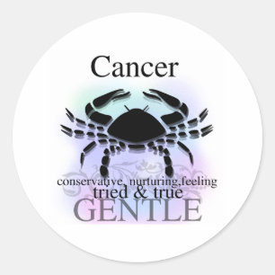 Sticker Rond Cancer à votre sujet