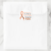 Sticker Rond Cancer De L'Endomètre Pour Chaque................. (Sac)