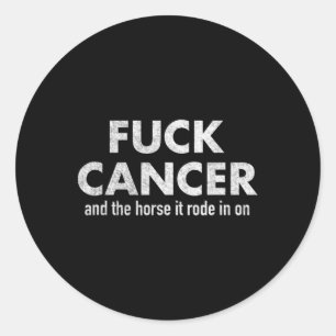 Sticker Rond Cancer du col de l'utérus Sensibilisation au cance