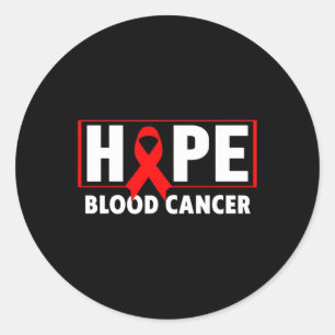 Sticker Rond Cancer du sang - Espère la sensibilisation au canc