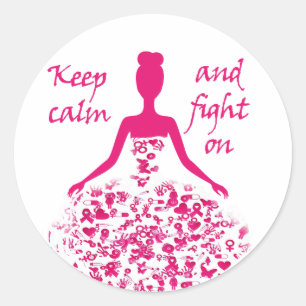 Sticker Rond cancer du sein