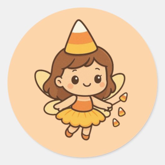 Sticker Rond Candy Cutie (Devant)