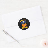 Sticker Rond Candy Lice Halloween Party Trick Or Treat Security (Enveloppe)
