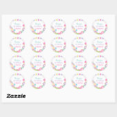 Sticker Rond Candyland (Feuille)