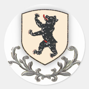 Sticker Rond Canton Appenzell