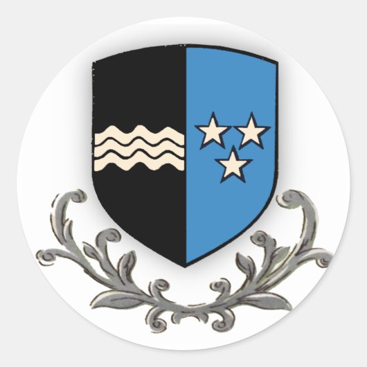 Sticker Rond Canton d'Argovie (Devant)