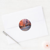 Sticker Rond Canyon River Bend Paria (Enveloppe)