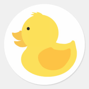 Sticker Rond Caoutchouc jaune