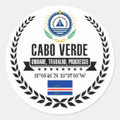 Sticker Rond Cap-Vert (Devant)