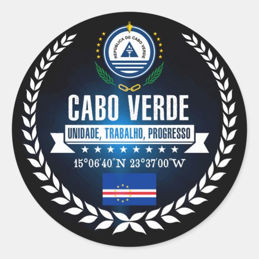 Sticker Rond Cap-Vert (Devant)