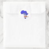 Sticker Rond Cap-Vert (Sac)