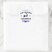 Sticker Rond Cape Cod town, Hahwich (Harwich aux "étrangers") (Sac)