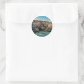 Sticker Rond Cape Greco, Chypre (Sac)