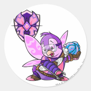 Sticker Rond Capitaine 1 d'équipe de Faerieland