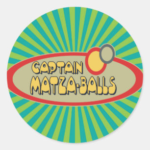 Sticker Rond Capitaine MATZA BALLS