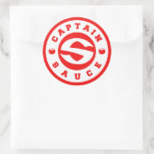 Sticker Rond Capitaine Sauce Tomato (Sac)