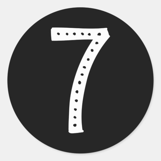 Sticker Rond Capitale 41 Alphabet B-Day personnalisé (Devant)