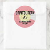 Sticker Rond Capitol (Sac)
