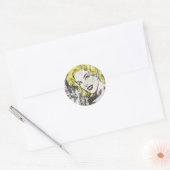Sticker Rond Capteurs de bande dessinée Supergirl 1 (Enveloppe)