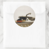 Sticker Rond Capture de macro de cartouche - (Sac)