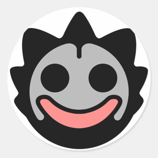 Sticker Rond Capture d'écran de Denka Slappy Baby (Devant)
