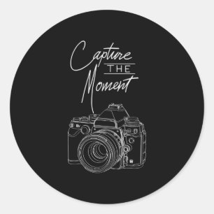 Sticker Rond Capture Moment Camera Photography Photographer