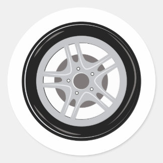 Sticker Rond Car