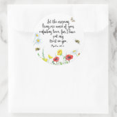 Sticker Rond Car j'ai mis ma confiance en toi (Sac)