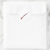 Sticker Rond Carabine (Sac)