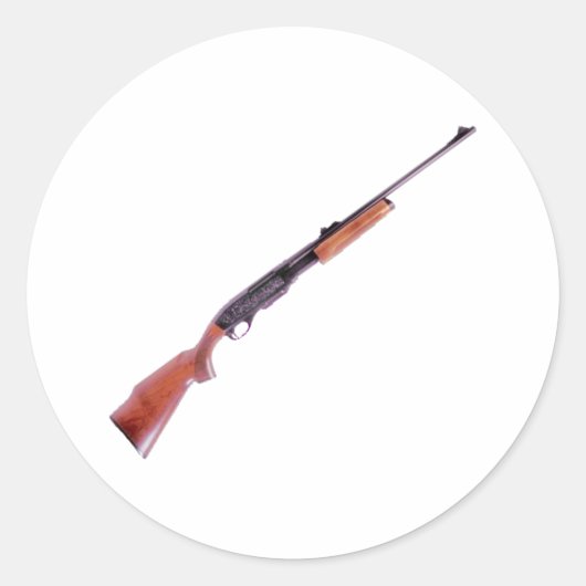 Sticker Rond Carabine (Devant)