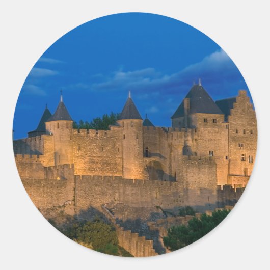 Sticker Rond Carcassone (Devant)