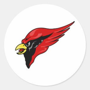 Sticker Rond Cardinal de Careem