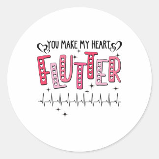 Sticker Rond Cardiologie Cvicu Infirmière Cardiaque Nurs Cardio