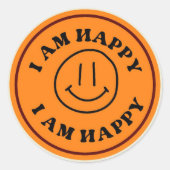 Sticker Rond Carita Feliz Pegatina/stickers (Devant)