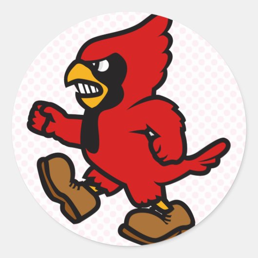 Sticker Rond Carl Cardinal (Devant)